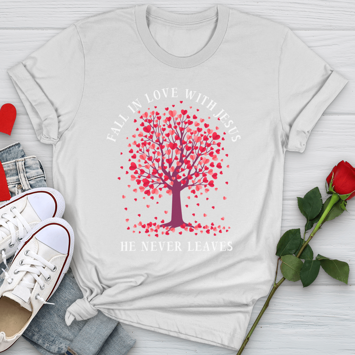 Fall In Love With Jesus Softstyle Tee