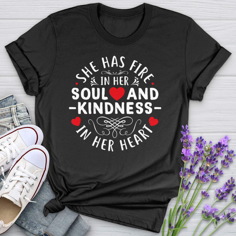 Fire In Her Soul Softstyle Tee