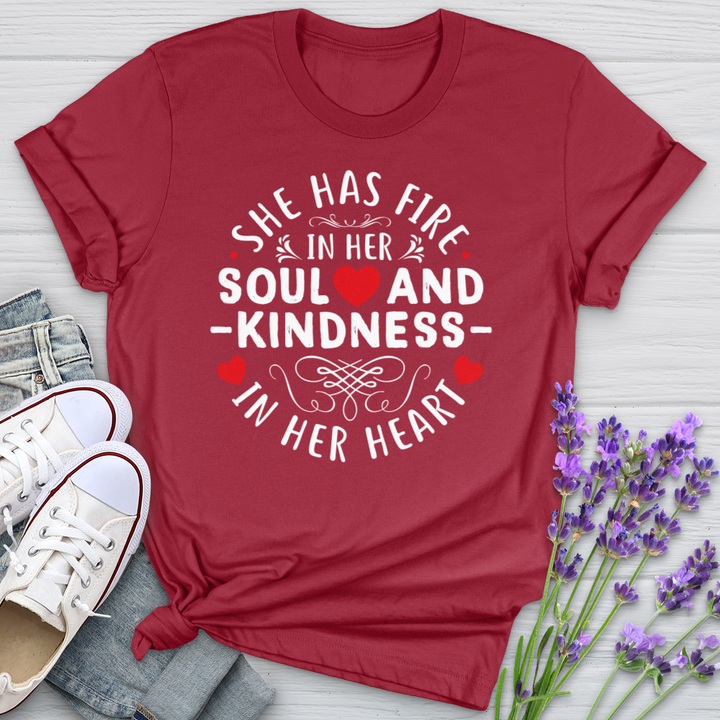 Fire In Her Soul Softstyle Tee