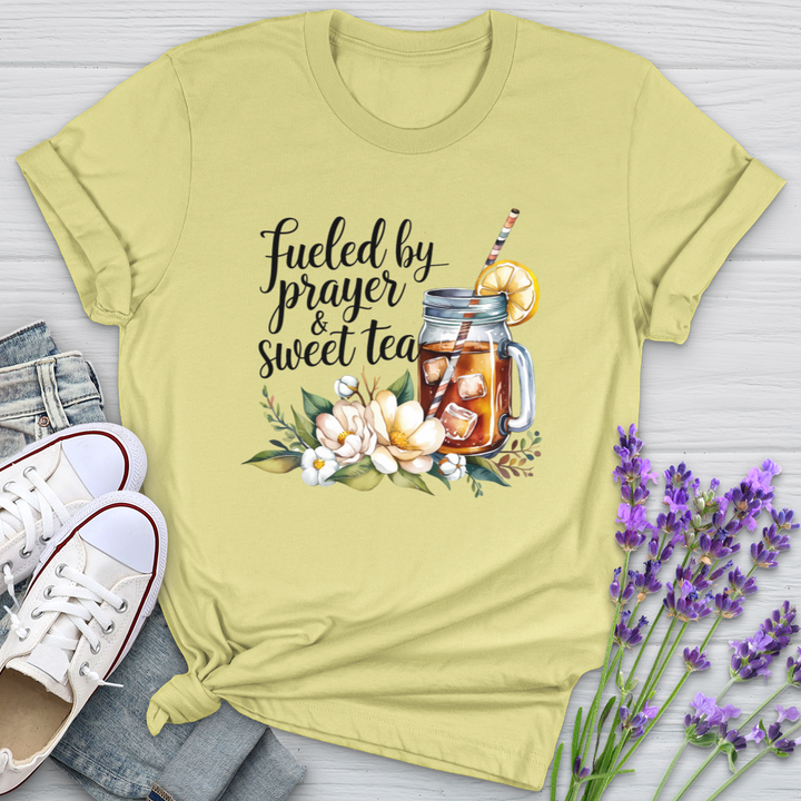 Fueled By Prayer & Sweet Tea Softstyle Tee