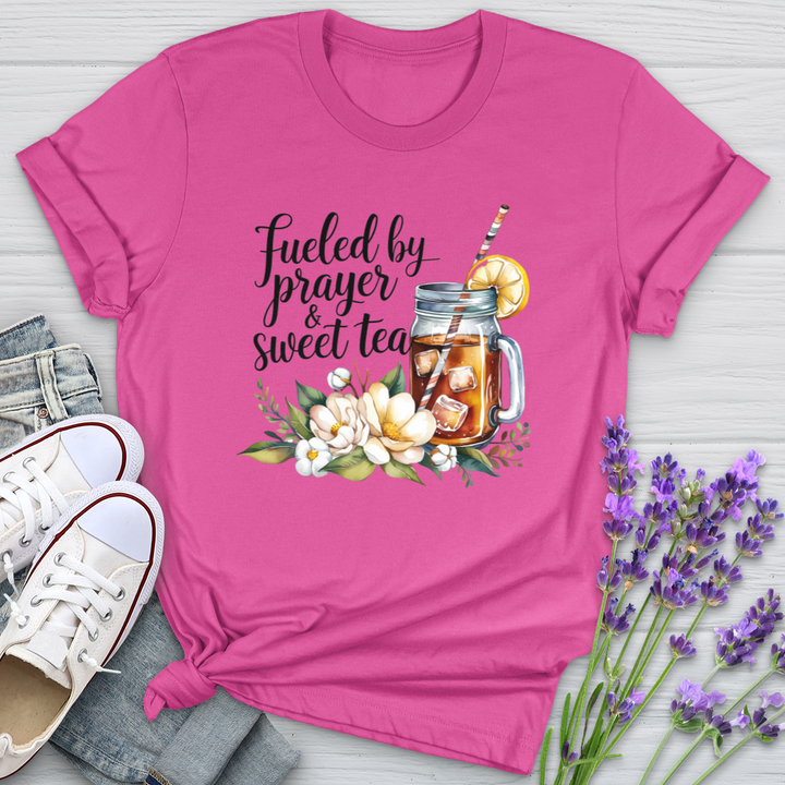 Fueled By Prayer & Sweet Tea Softstyle Tee