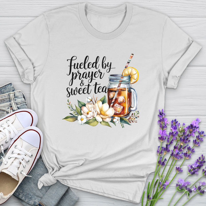 Fueled By Prayer & Sweet Tea Softstyle Tee