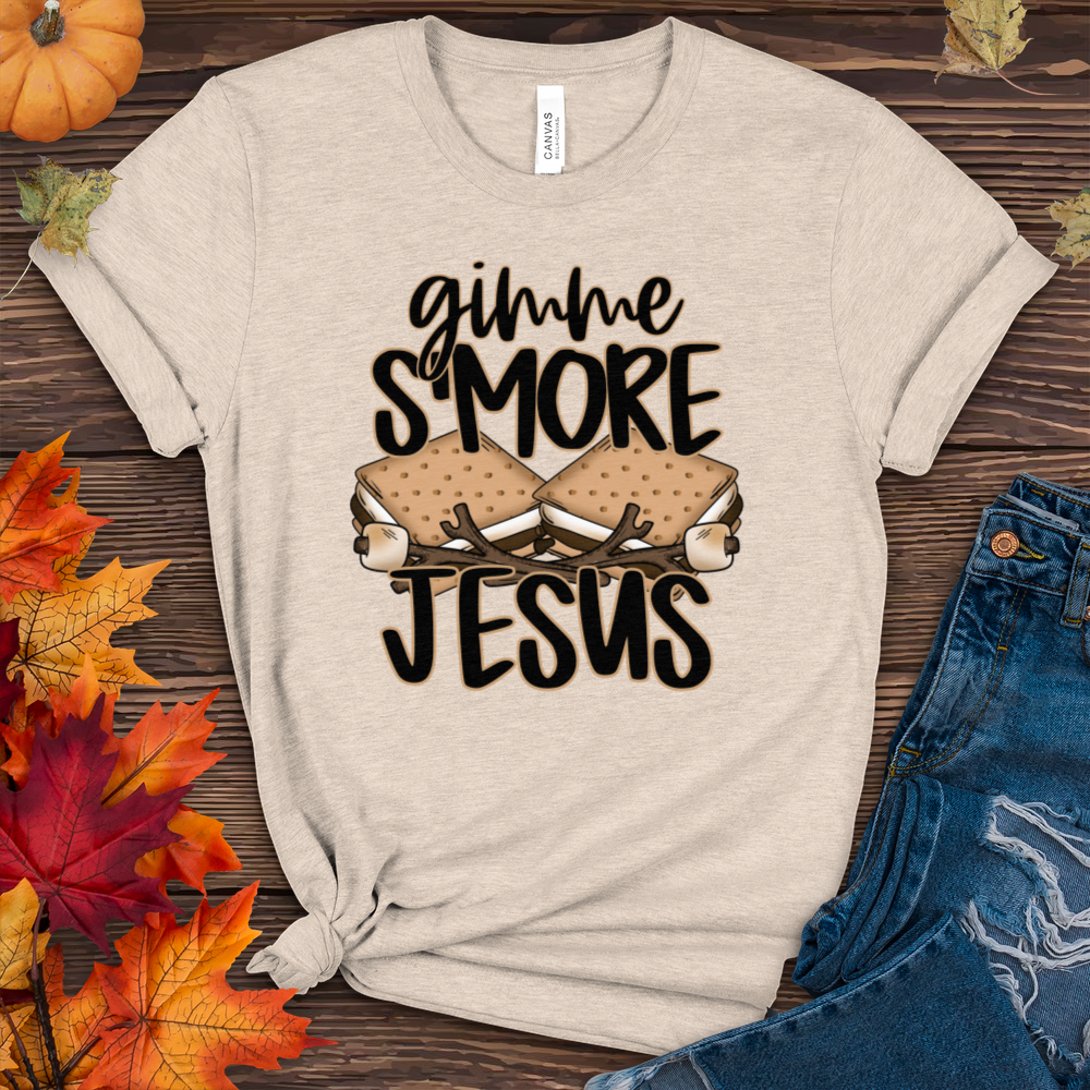 Gimmer Smore Of Jesus Heathered Tee