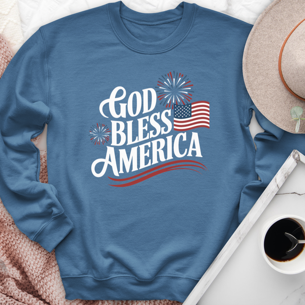 God Bless America Crewneck