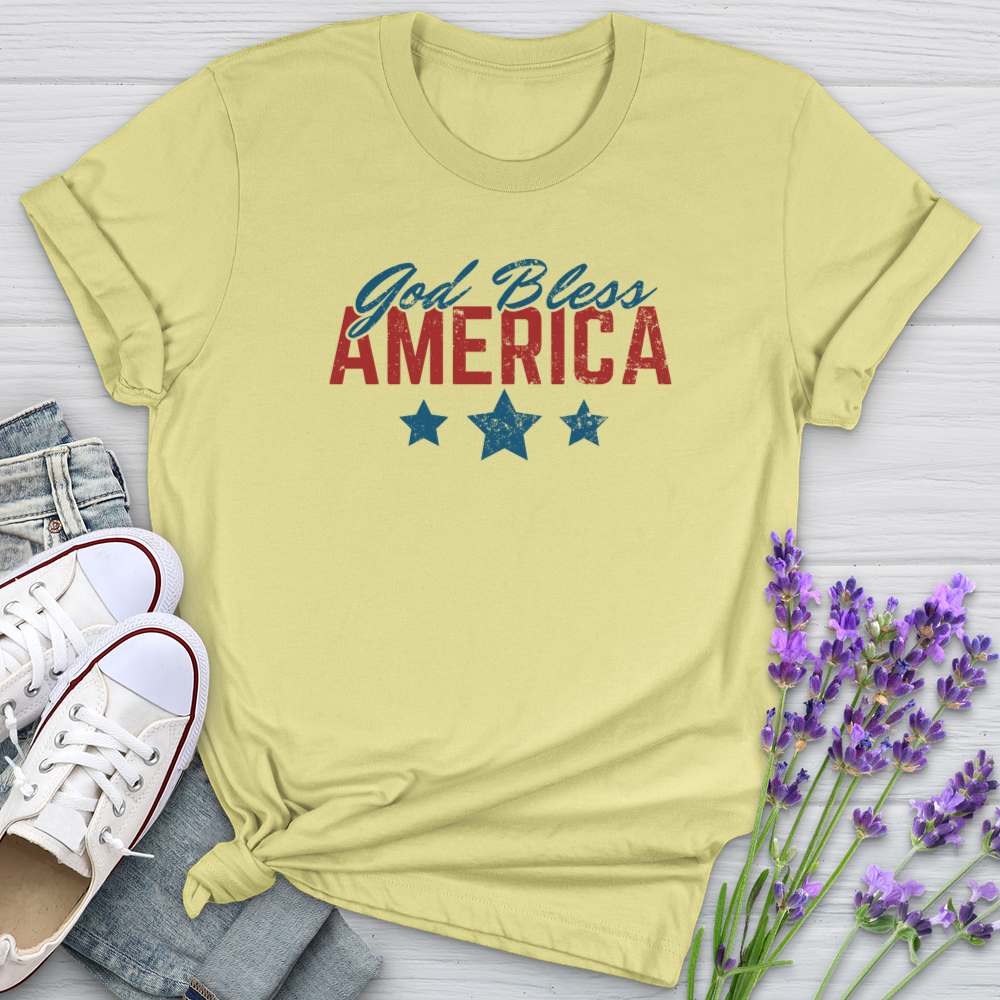 God Bless America Softstyle Tee