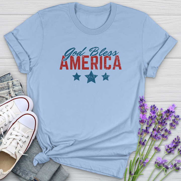 God Bless America Softstyle Tee