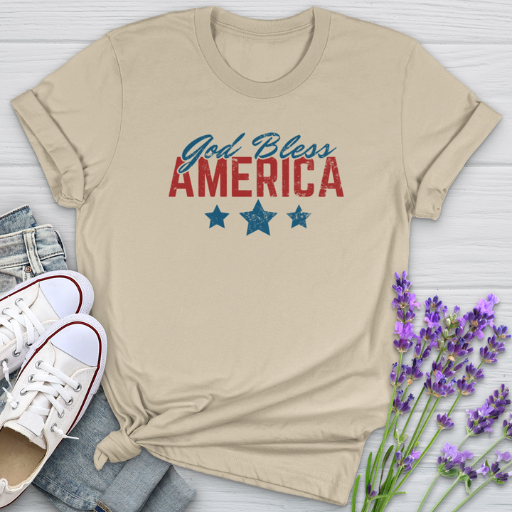 God Bless America Softstyle Tee