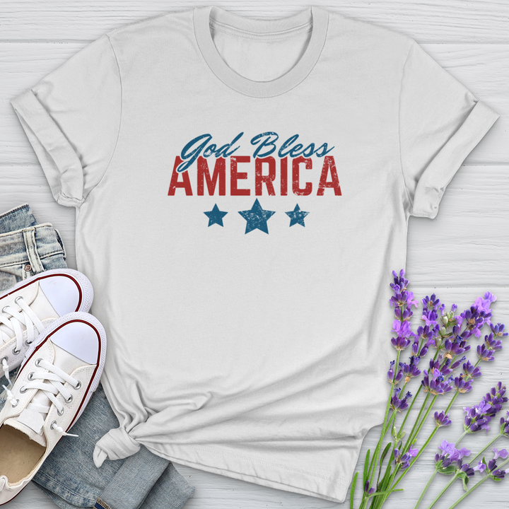 God Bless America Softstyle Tee