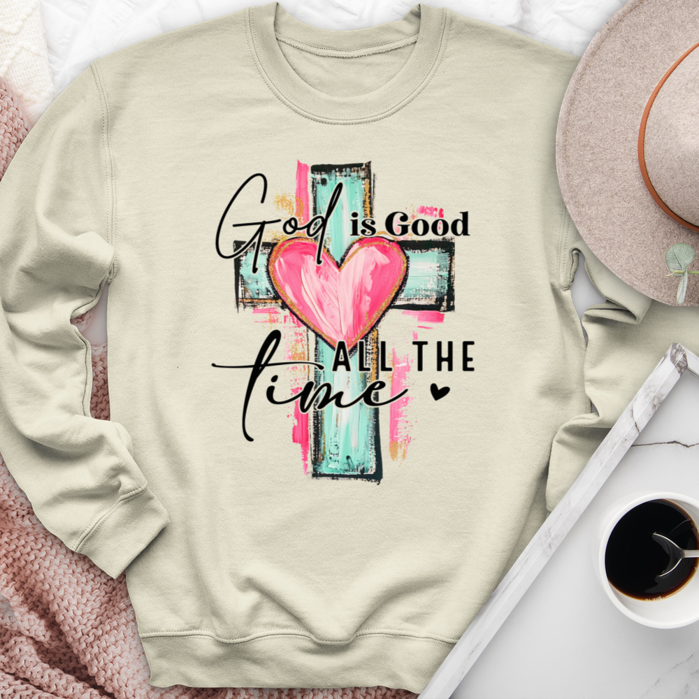God Is Good All The Time Crewneck