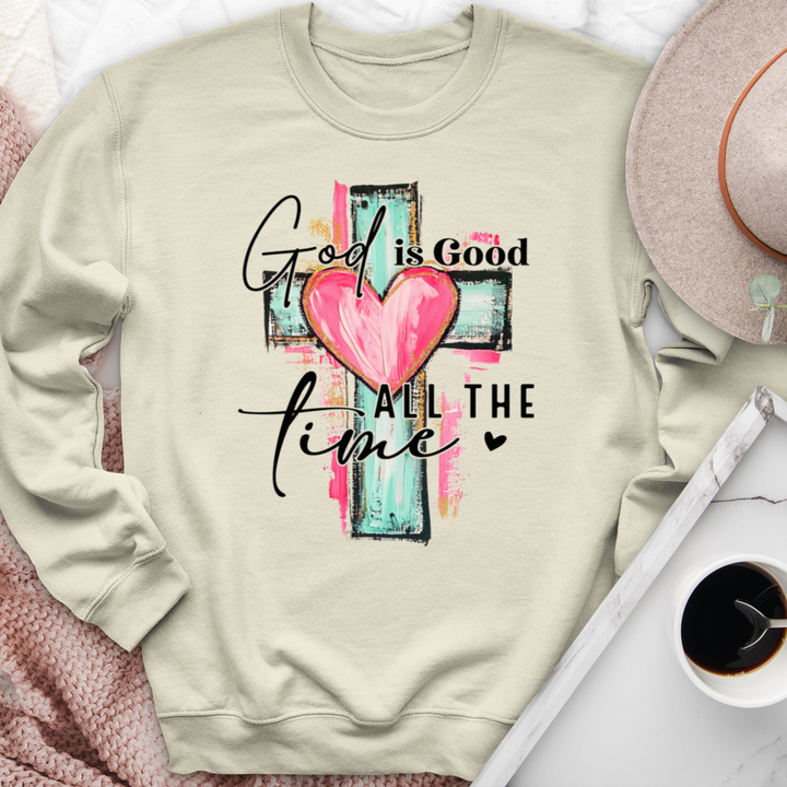 God Is Good All The Time Crewneck