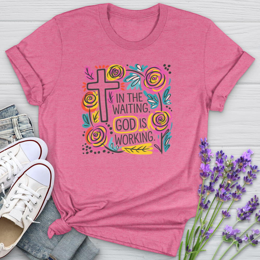 God Is Waiting Softstyle Tee