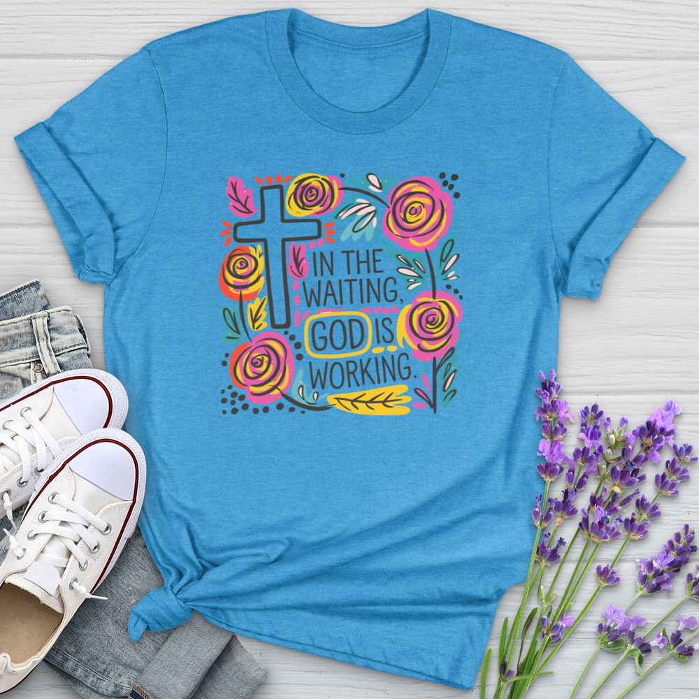 God Is Waiting Softstyle Tee