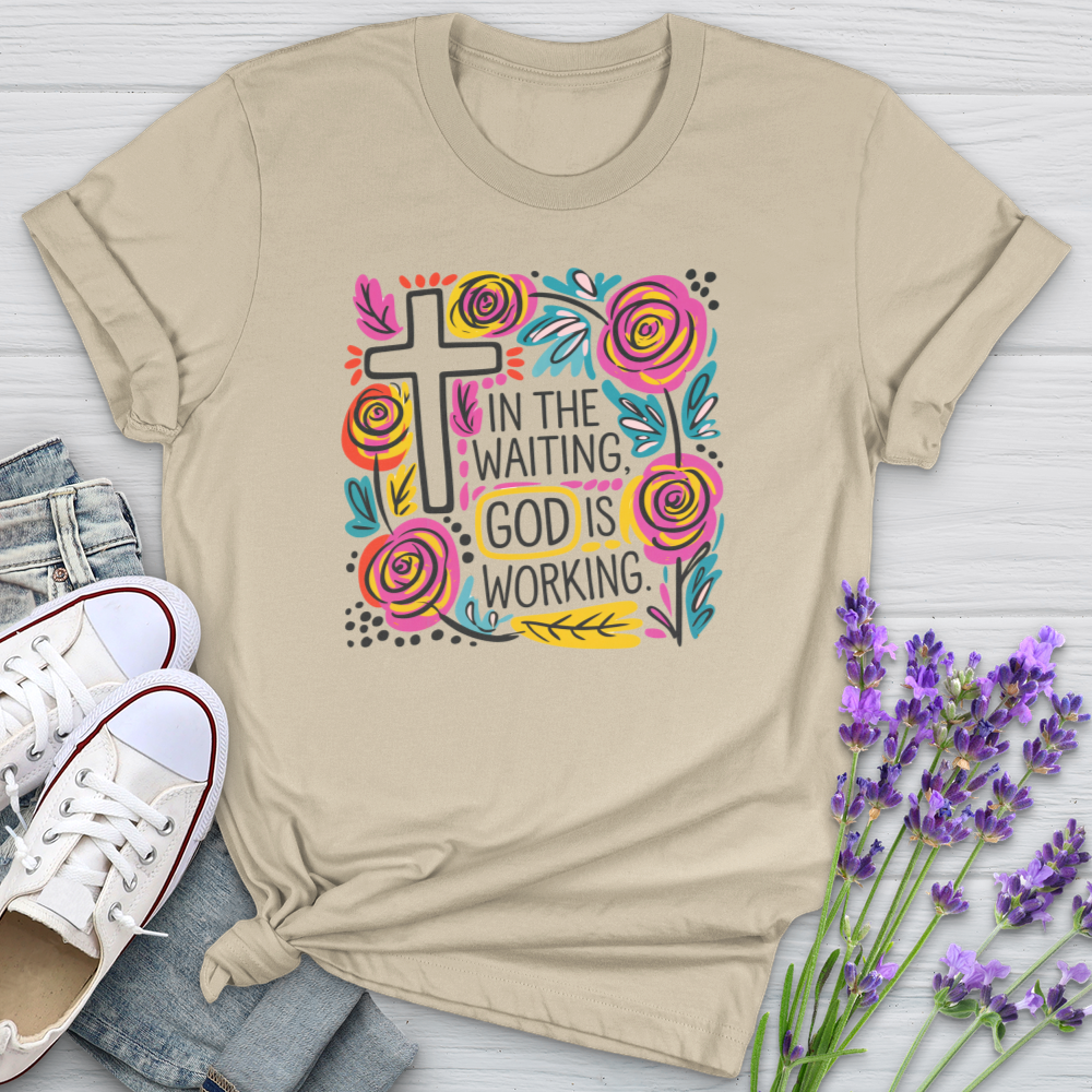 God Is Waiting Softstyle Tee