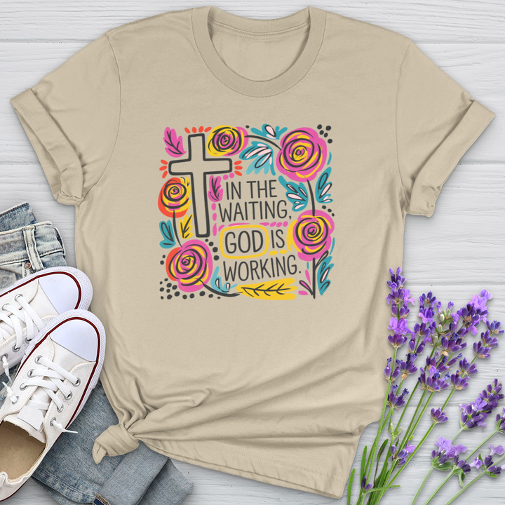 God Is Waiting Softstyle Tee