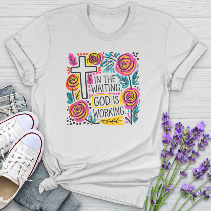 God Is Waiting Softstyle Tee