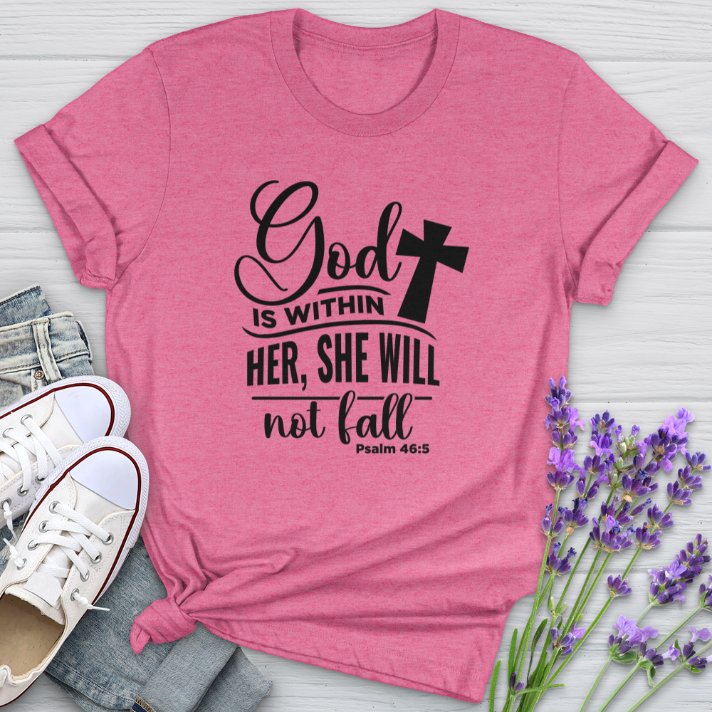 God Is Within Her Softstyle Tee