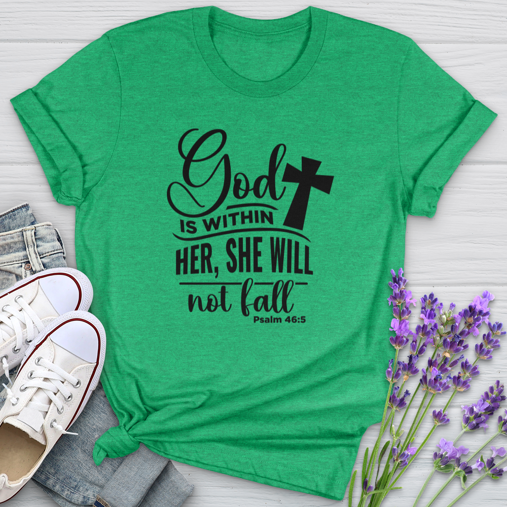 God Is Within Her Softstyle Tee