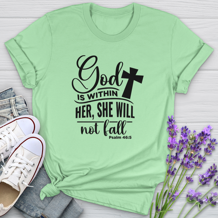 God Is Within Her Softstyle Tee