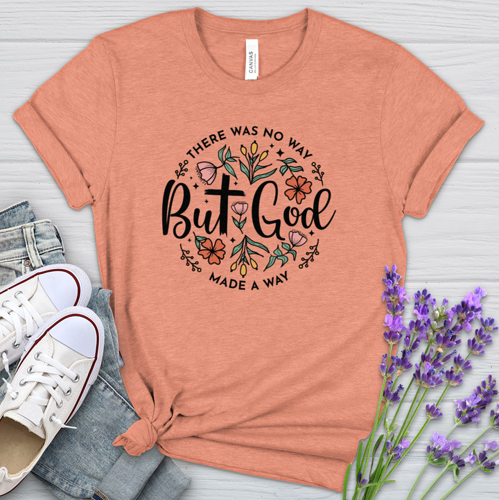 God Made A Way Heathered Tee