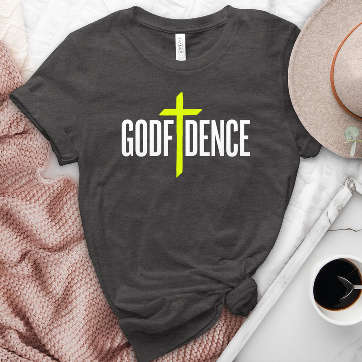 Godfidence Heathered Tee