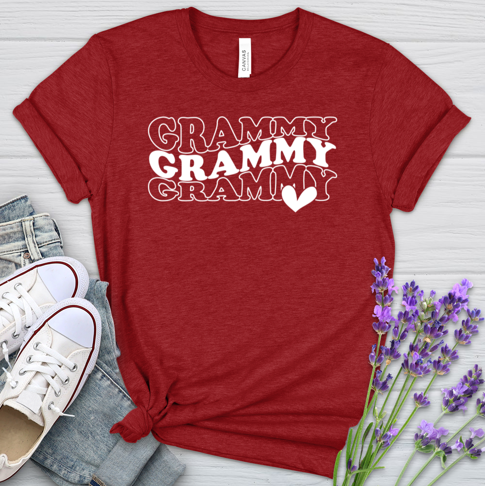 Grammy Hearts Heathered Tee