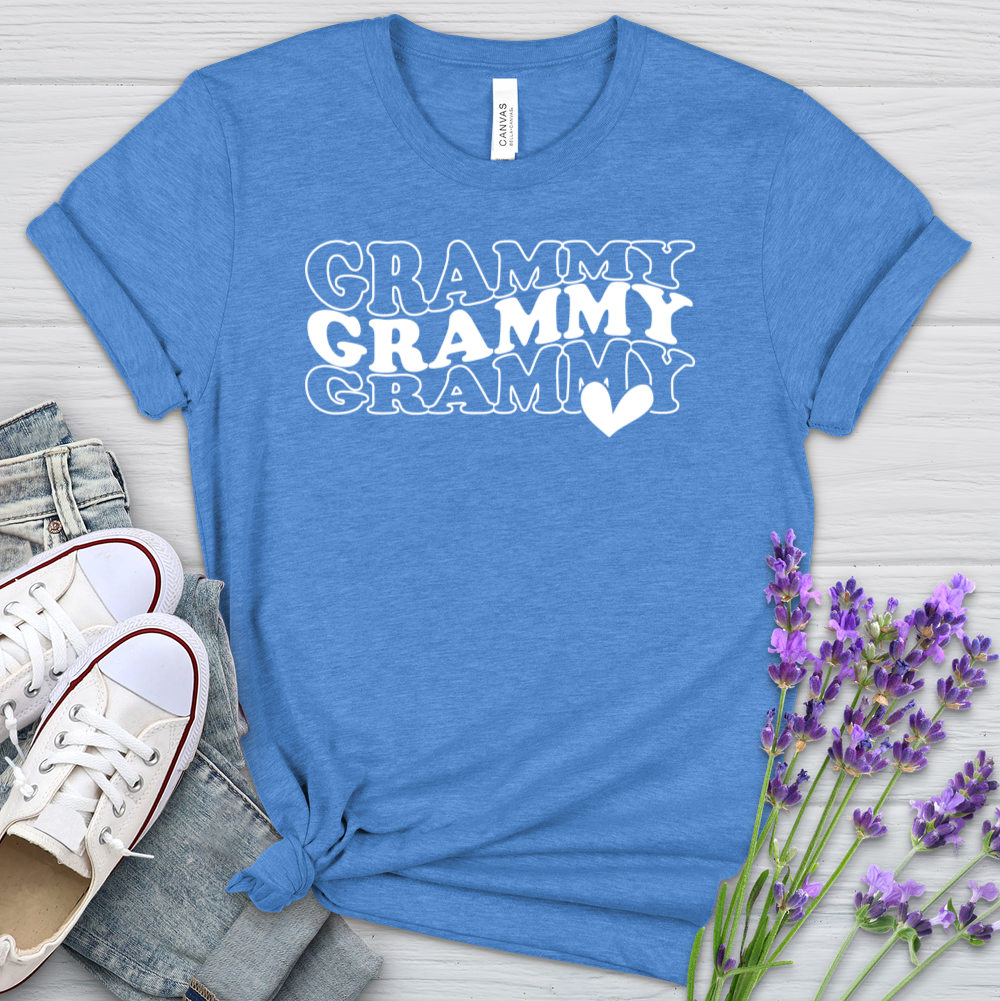 Grammy Hearts Heathered Tee