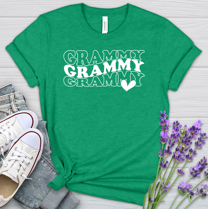 Grammy Hearts Heathered Tee