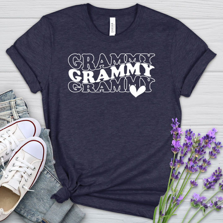 Grammy Hearts Heathered Tee