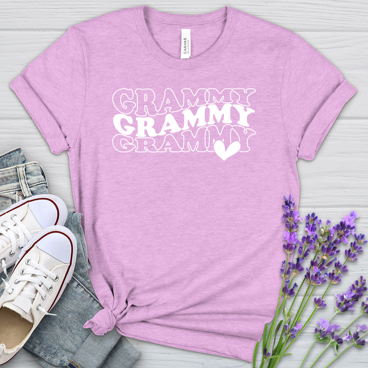 Grammy Hearts Heathered Tee