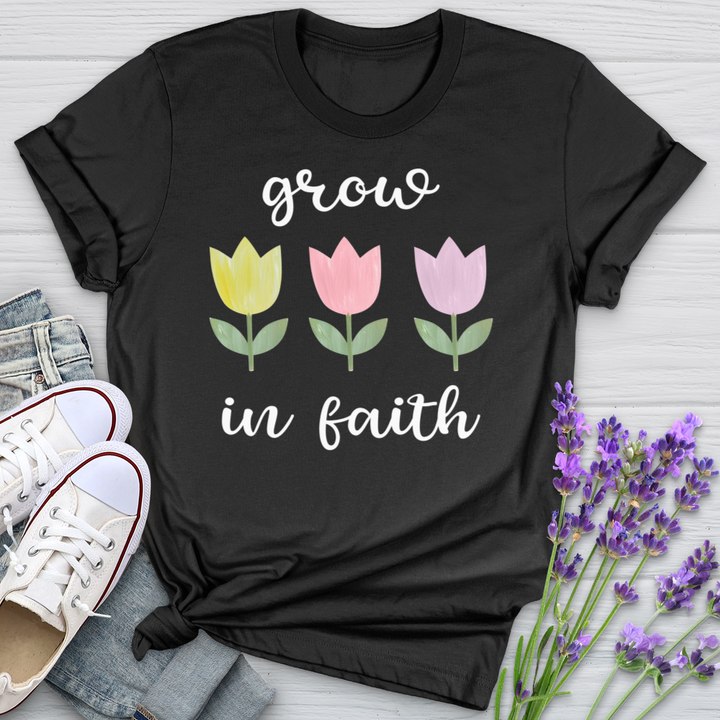 Grow In Faith Softstyle Tee