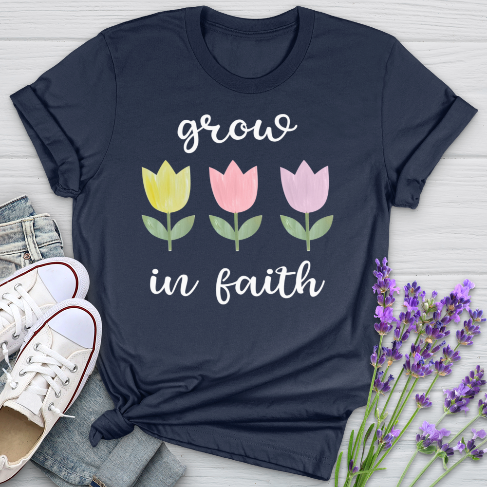 Grow In Faith Softstyle Tee