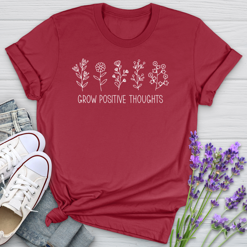 Grow Positive Thoughts Softstyle Tee