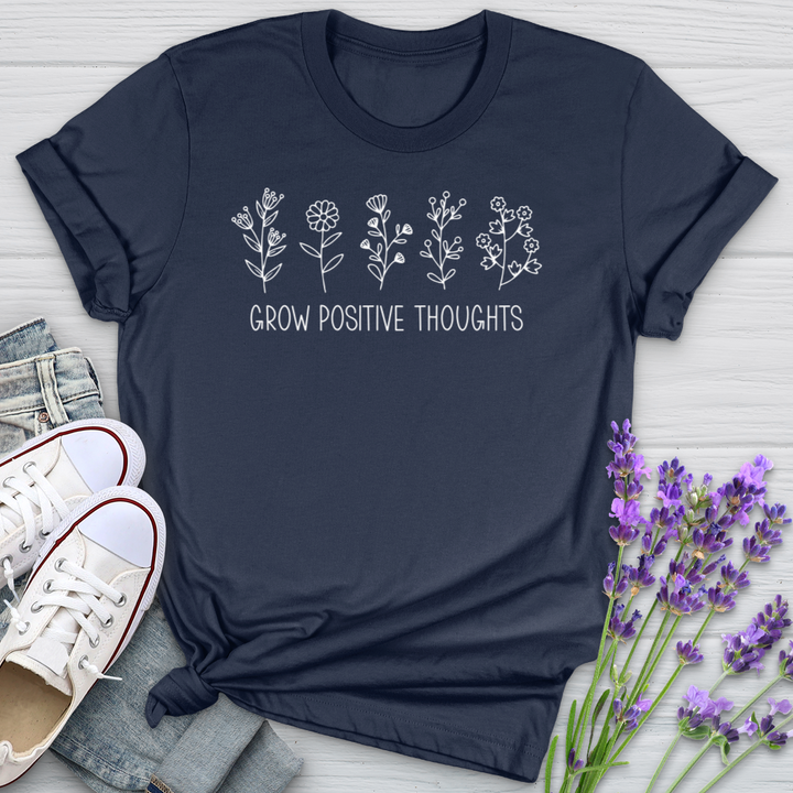 Grow Positive Thoughts Softstyle Tee