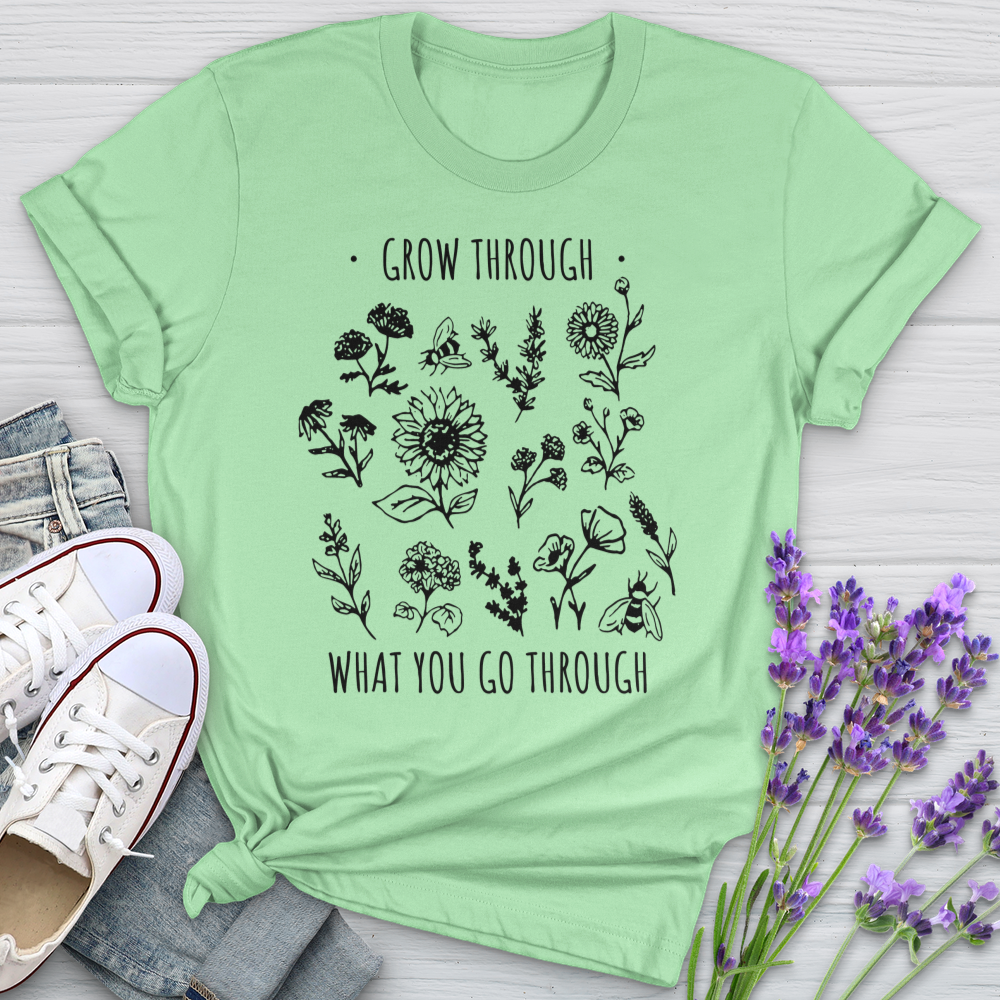 Grow Through Garden Softstyle Tee