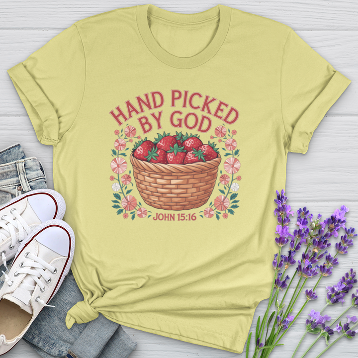 Hand Picked By God Strawberries Softstyle Tee