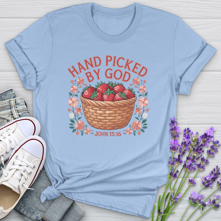 Hand Picked By God Strawberries Softstyle Tee