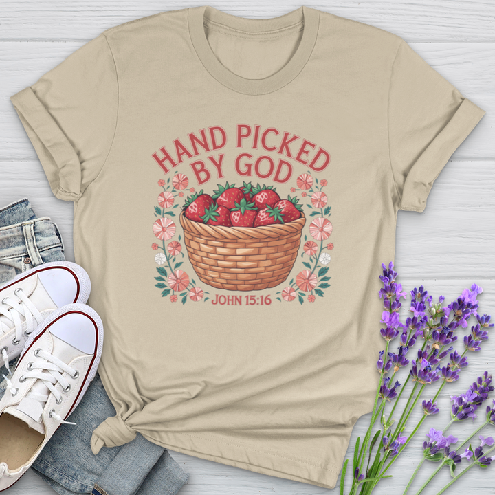 Hand Picked By God Strawberries Softstyle Tee