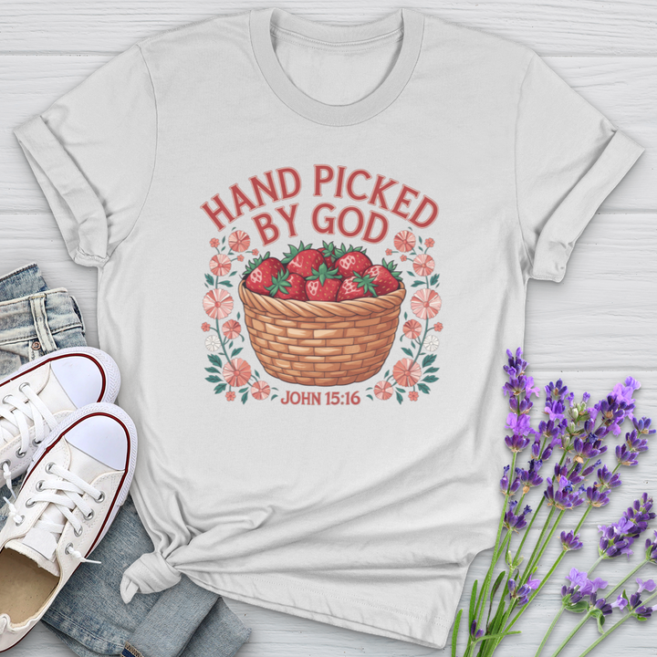 Hand Picked By God Strawberries Softstyle Tee