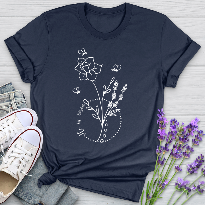 He Is Risen Bees Softstyle Tee