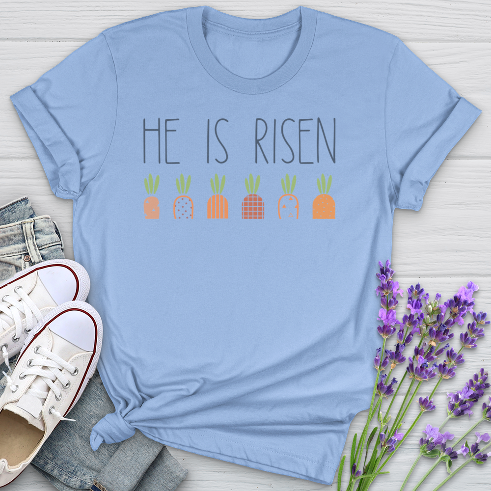 He Is Risen Carrot Patch Softstyle Tee