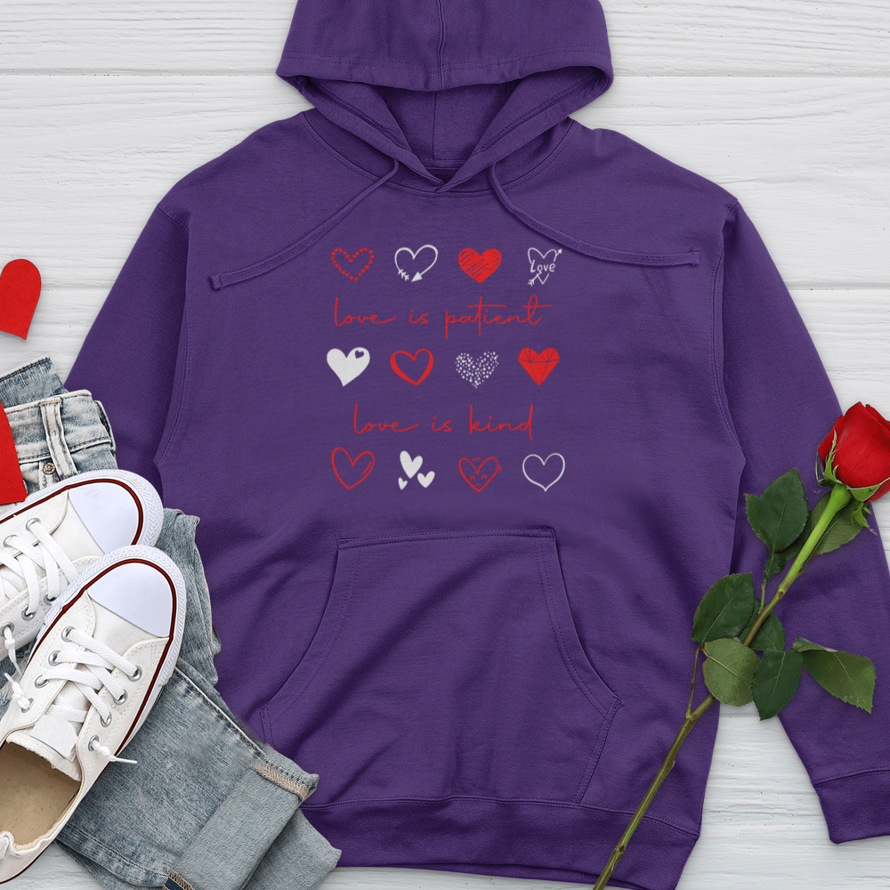 Heart Evolution Midweight Hooded Sweatshirt