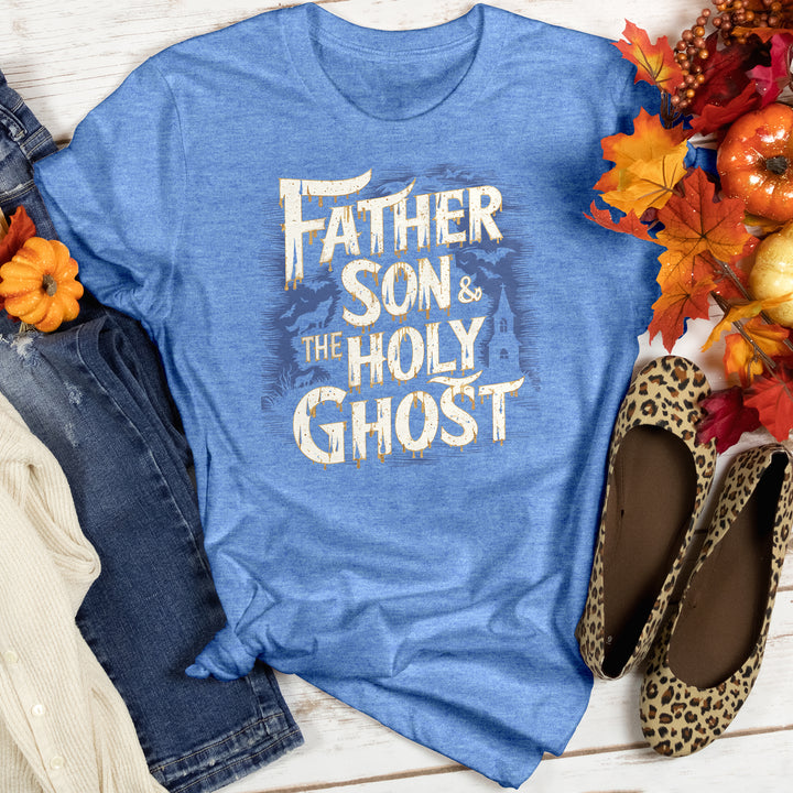 Father Son & The Holy Ghost Heathered Tee