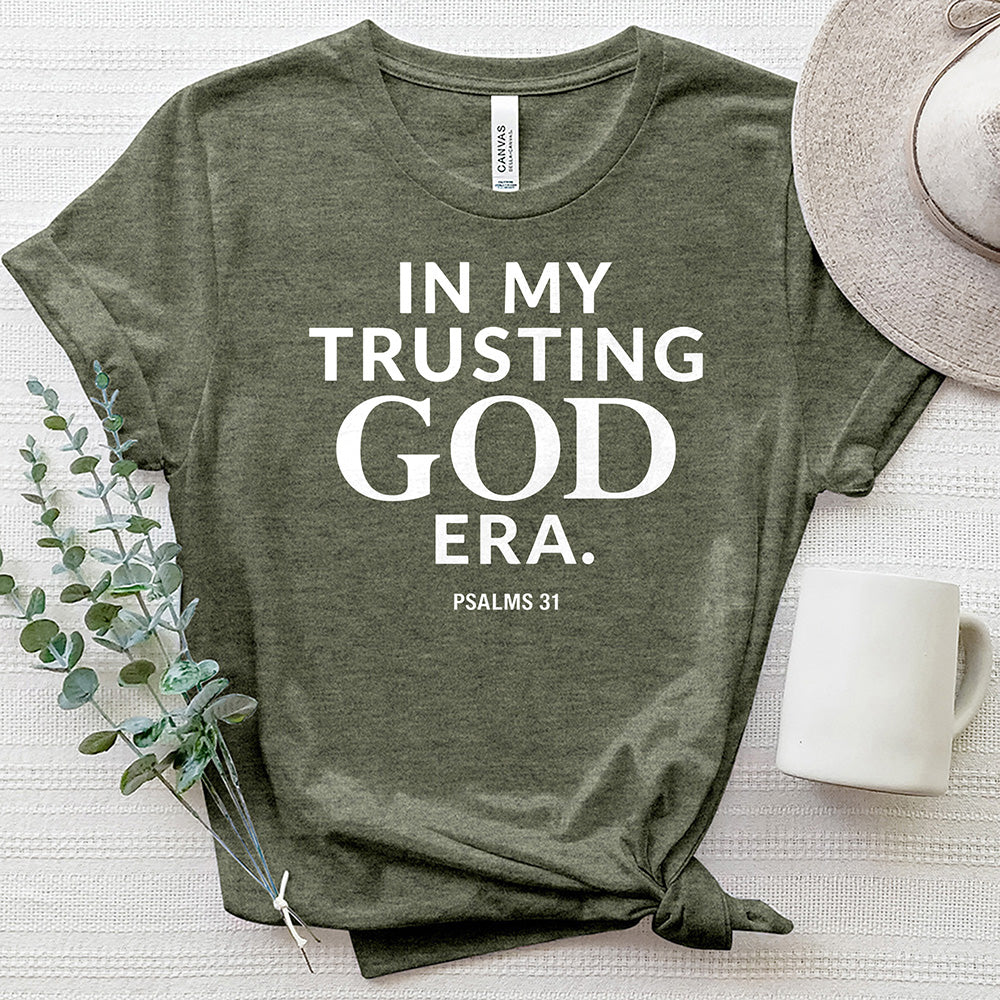 Trusting God Era Heathered Tee