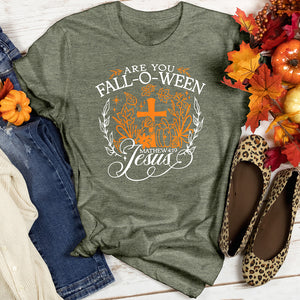 Fall-O-Ween Jesus Harvest Heathered Tee