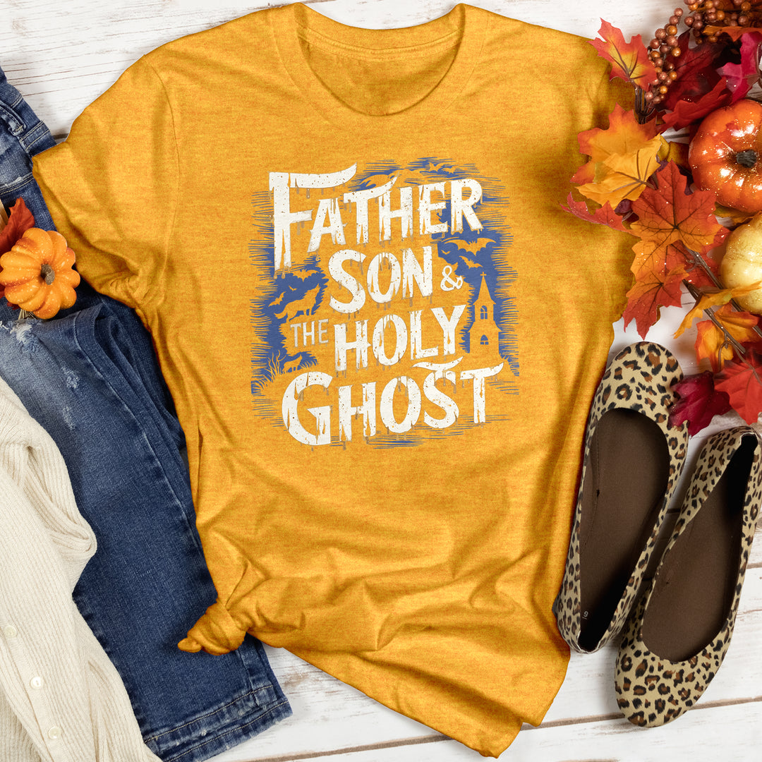 Father Son & The Holy Ghost Heathered Tee