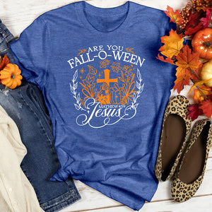 Fall-O-Ween Jesus Harvest Heathered Tee