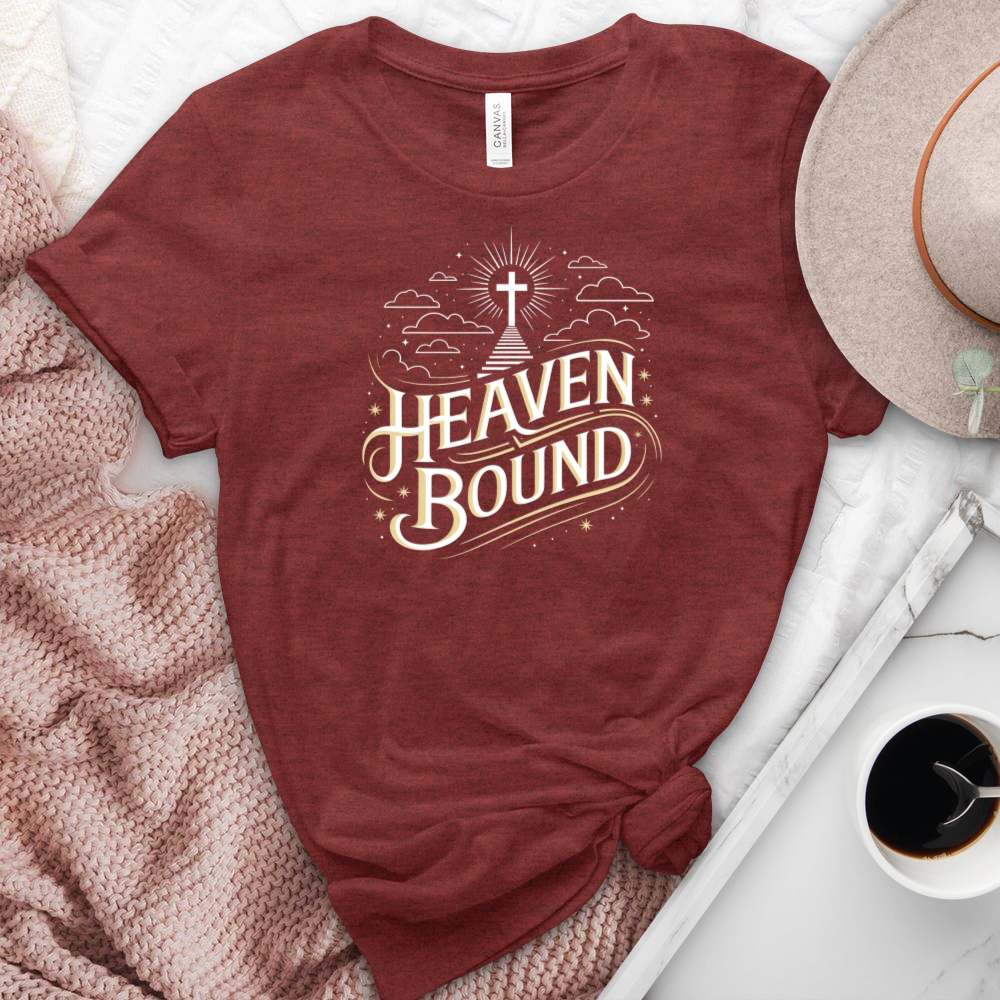 Heaven Bound Heathered Tee