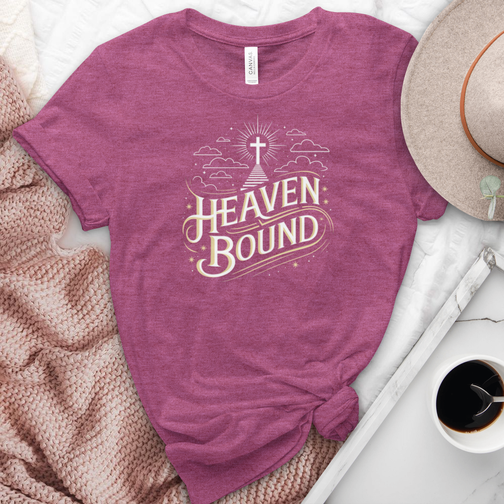 Heaven Bound Heathered Tee