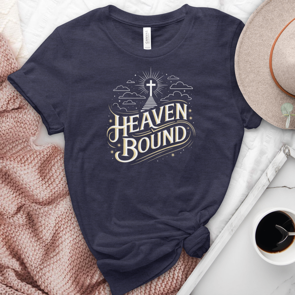 Heaven Bound Heathered Tee