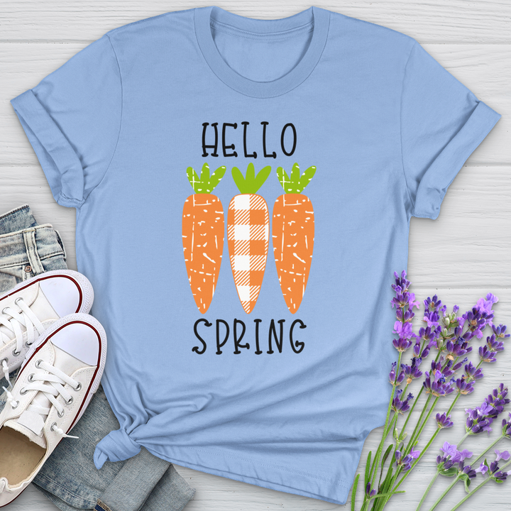 Hello Spring Carrots Softstyle Tee